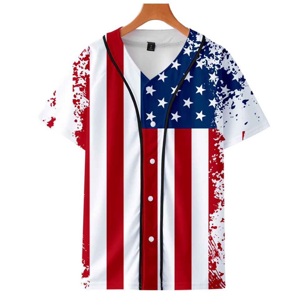 Streetwear Brand Usa - USA Nationale Vlag Schedel Adelaar Honkbal