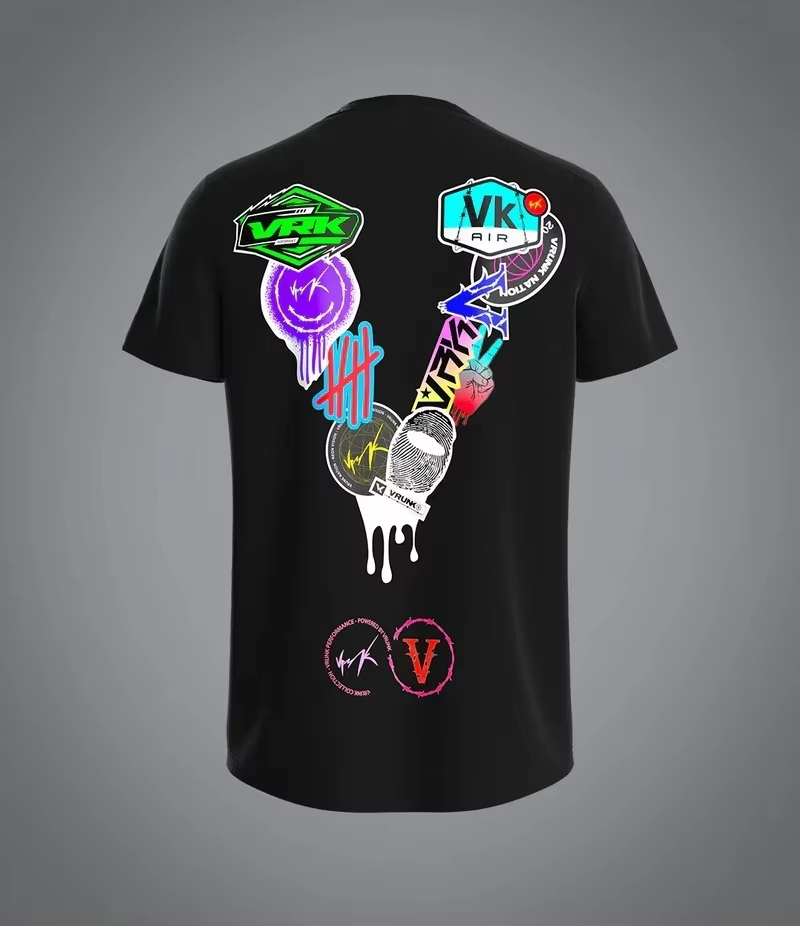 Streetwear Brand Graphic Designer - Stickerontwerp High Street Graffiti Splicing Style