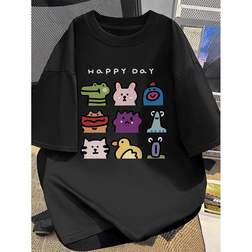 Streetwear Brand Graphic Designer - Katoenen T-shirt Grappig Grafisch Ontwerp Zomer