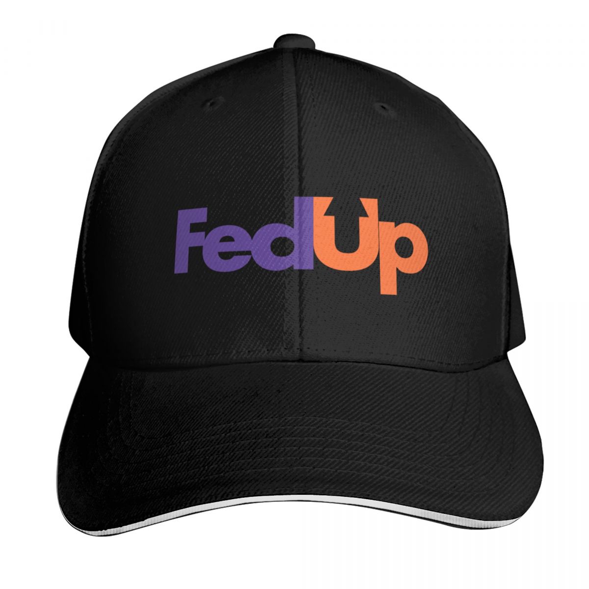 Streetwear Brand Hats - FedEx, maar zegt FedUp Baseball Cap
