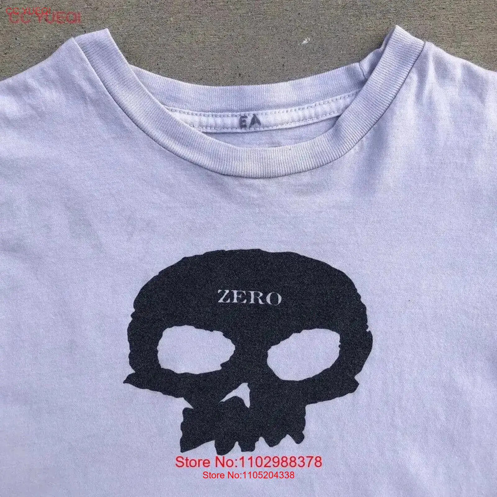 Streetwear Brand Usa - Klassiek Zero Skull merklogo gemaakt in