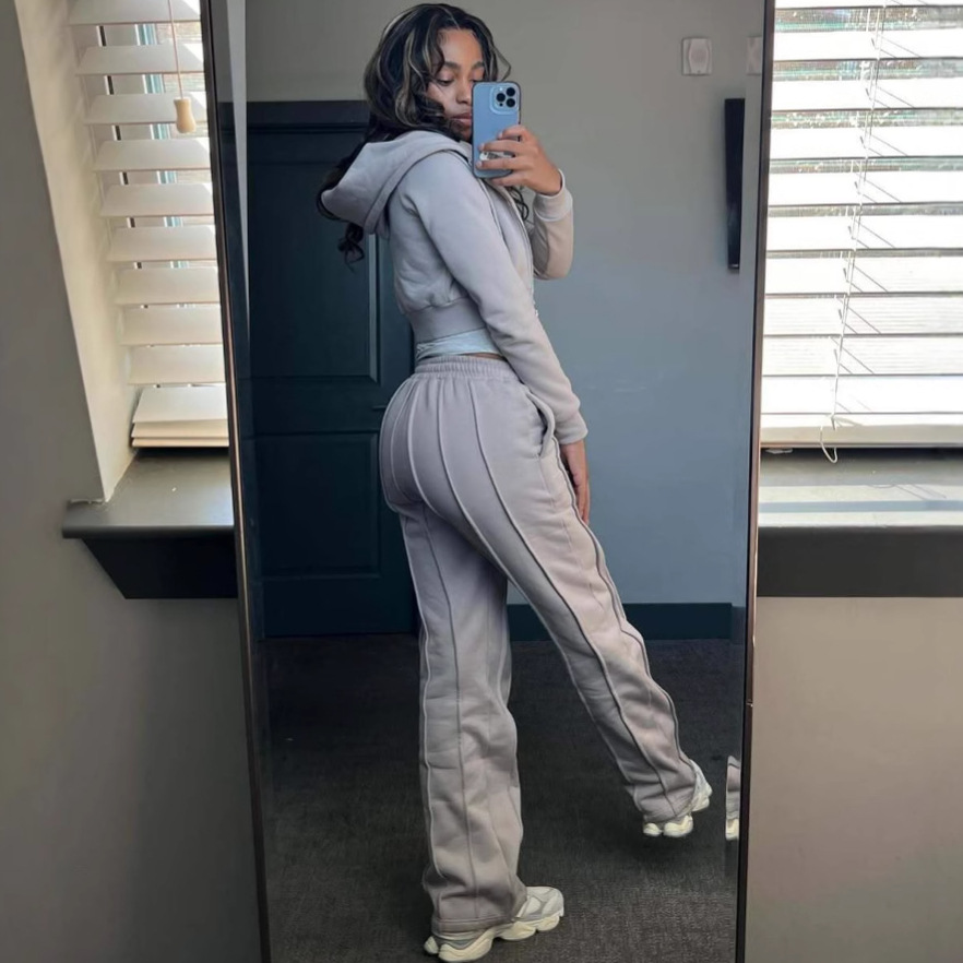 Streetwear Brand Manufacturers - 2026 Dames Zip-Up Hoodie Lange Mouwen