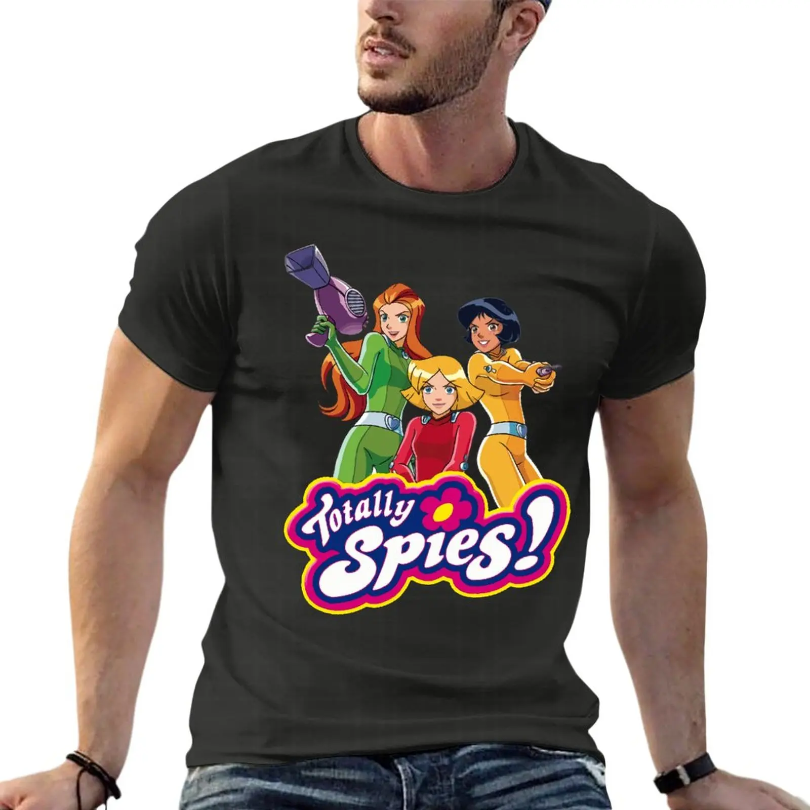 Streetwear Brand Jersey - Totally Spies Oversized T-shirt Merk Herenkleding
