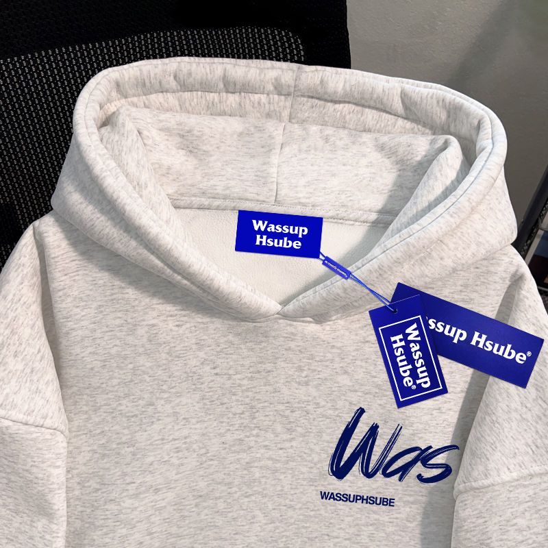 Streetwear Outfit Brand - Populair sweatshirt met capuchon en letter
