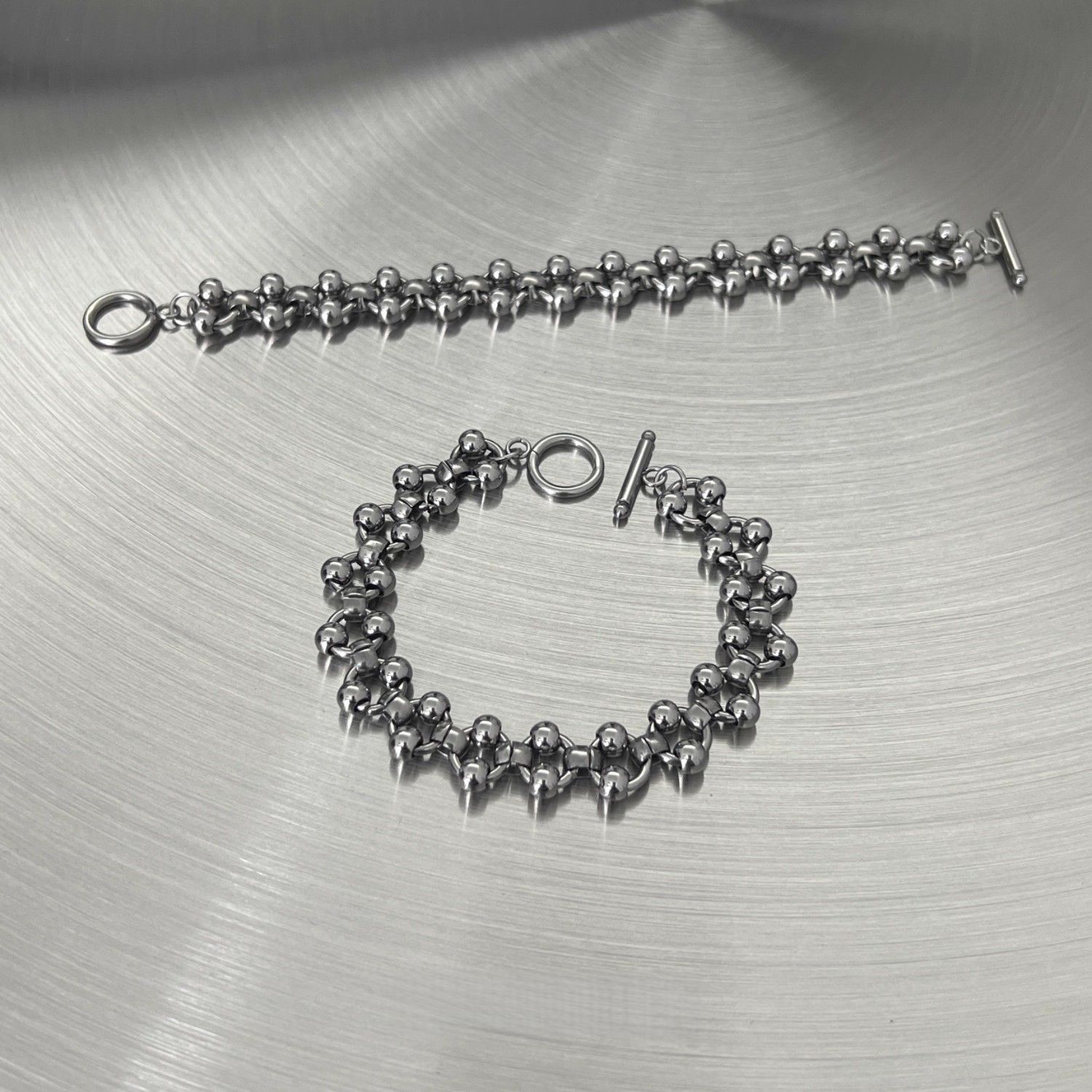Zware Punk Holle Stalen Kralen - Streetwear Brand Jewelry recensie en prijs