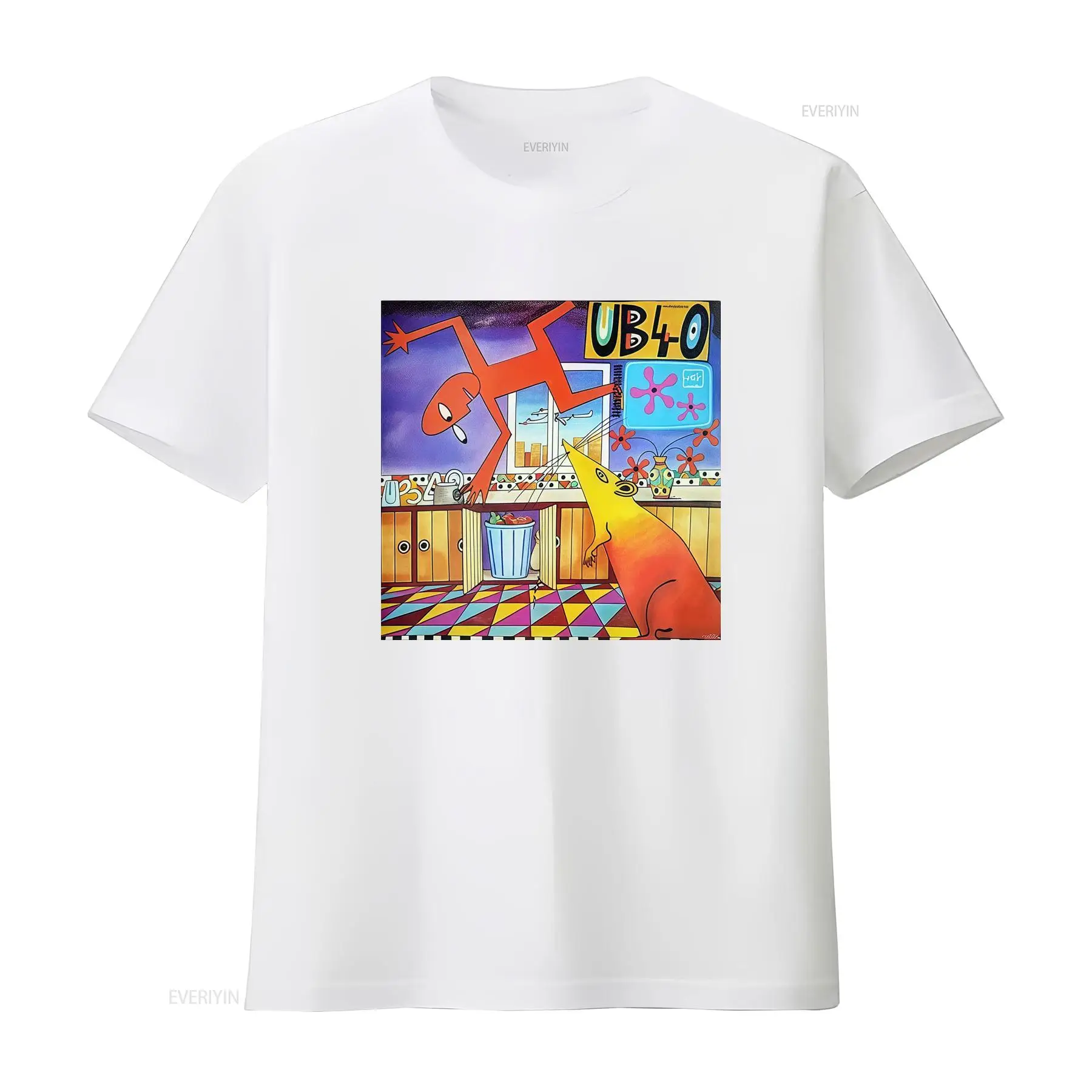 UB40 Rat In The Kitchen T-shir - Streetwear Brand Graphic Designer recensie en prijs