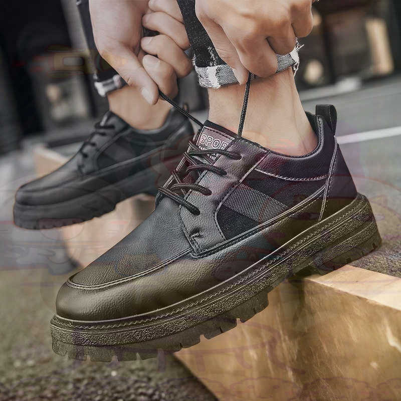 Donker natuurlijk leer Mode-sn - Streetwear Brand Best recensie en prijs