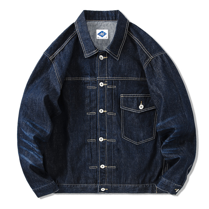 Tij Merk Donkerblauw Denim Jas - Brand Of Streetwear recensie en prijs