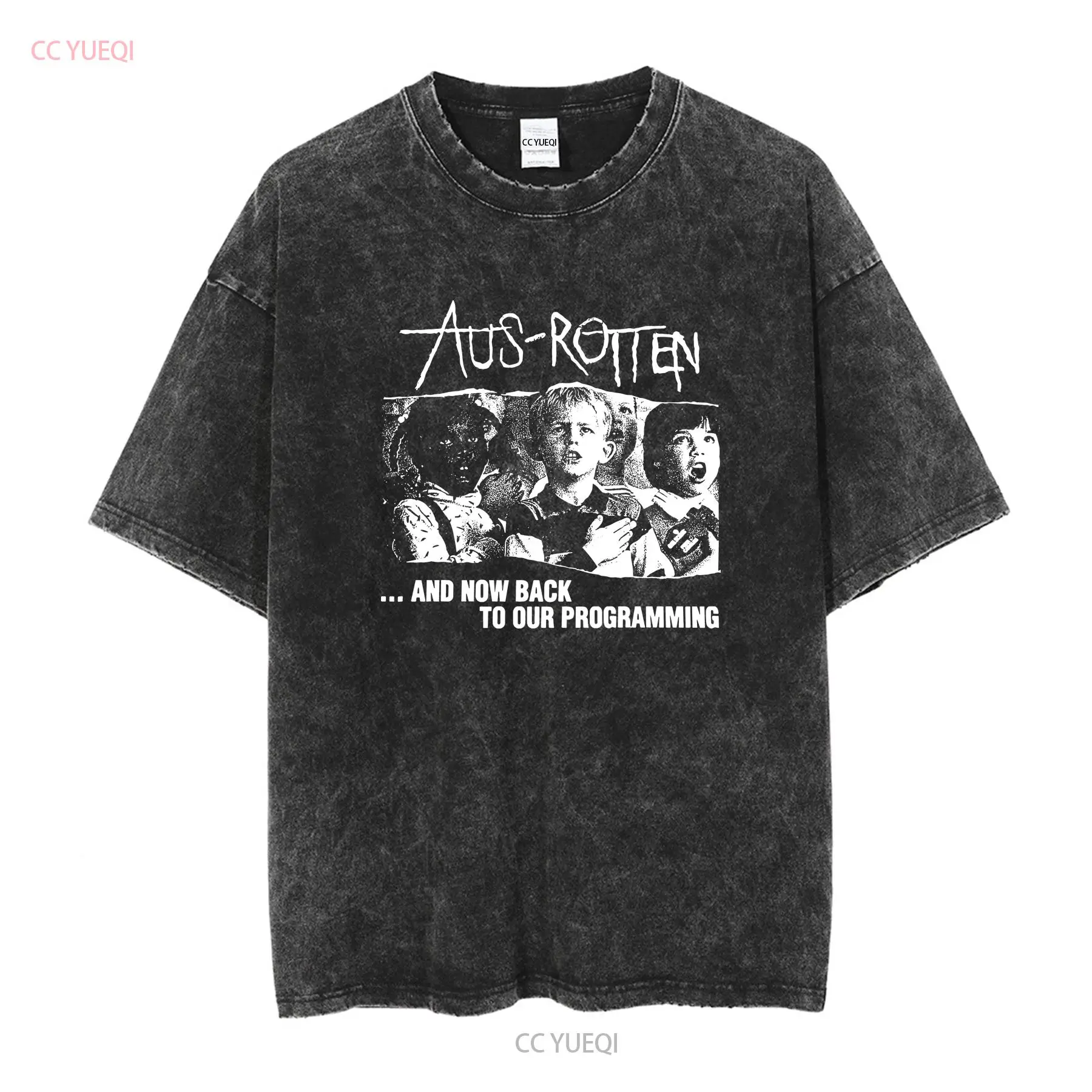 Aus Rotten Crust Band T-shirt  - Streetwear Brand Graphic Designer recensie en prijs