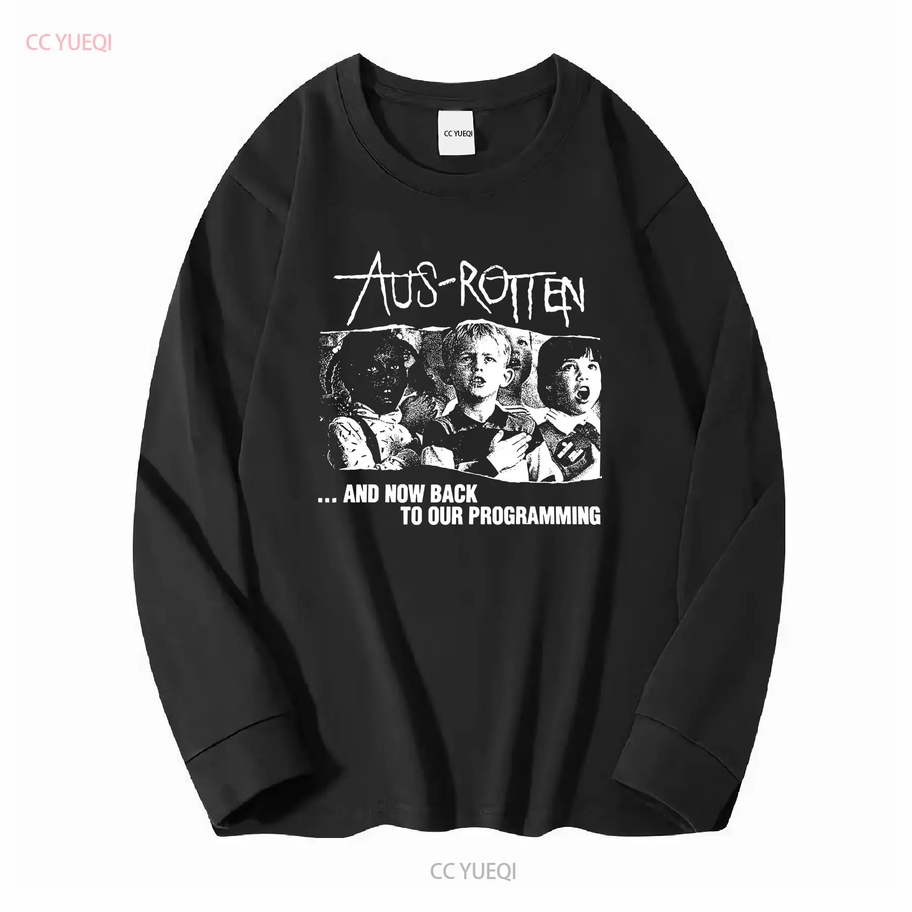 Aus Rotten Crust Band T-shirt  - Streetwear Brand Graphic Designer recensie en prijs