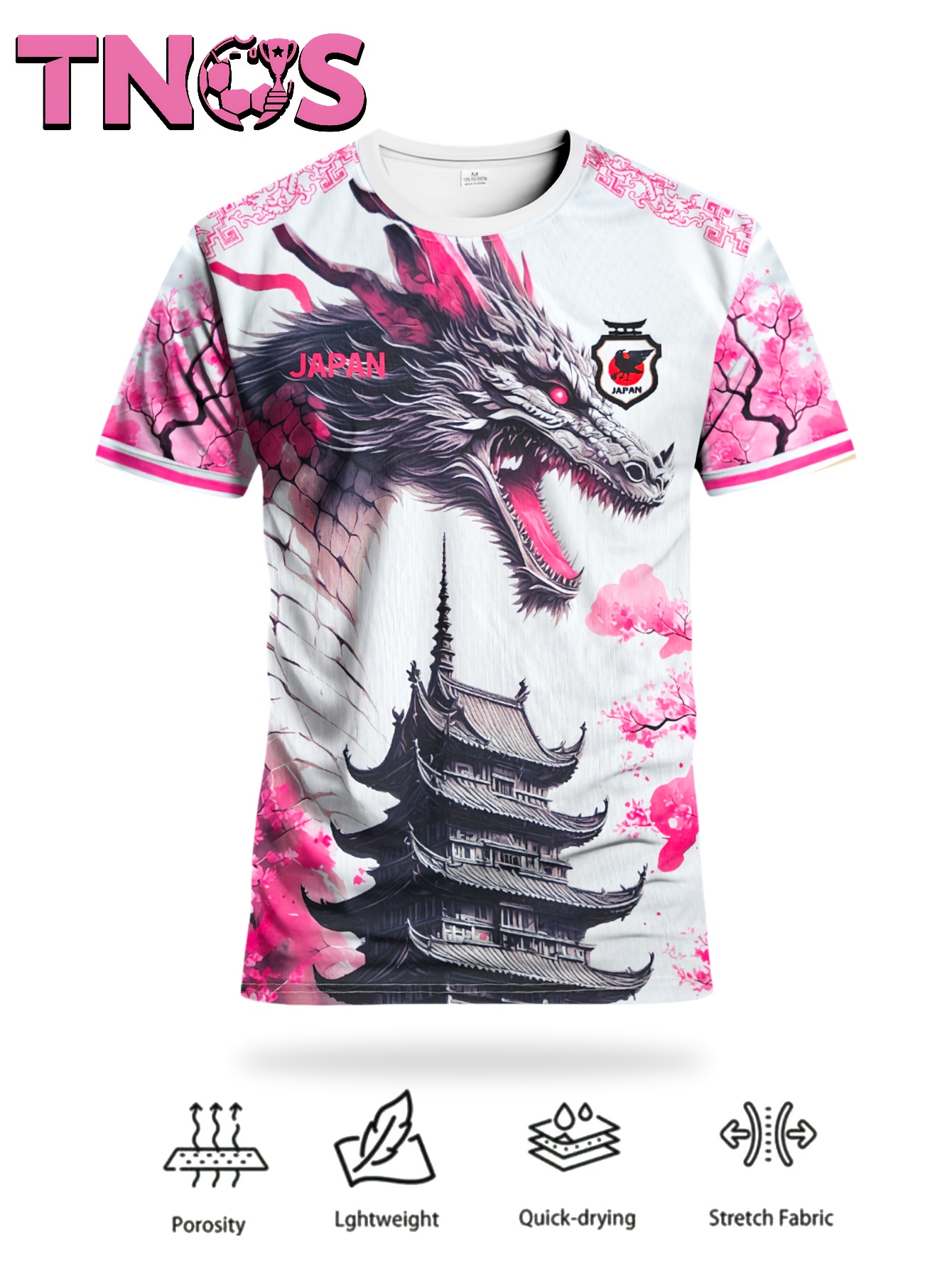 TNOS Sportmerk Japan voetbalte - Streetwear Brand Jersey recensie en prijs