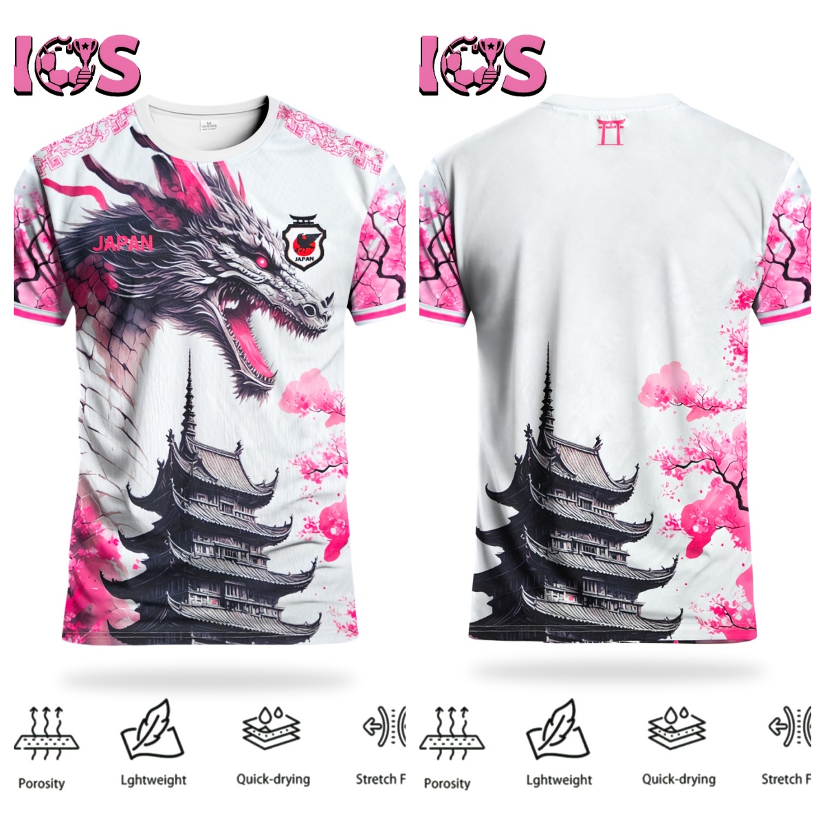 TNOS Sportmerk Japan voetbalte - Streetwear Brand Jersey recensie en prijs