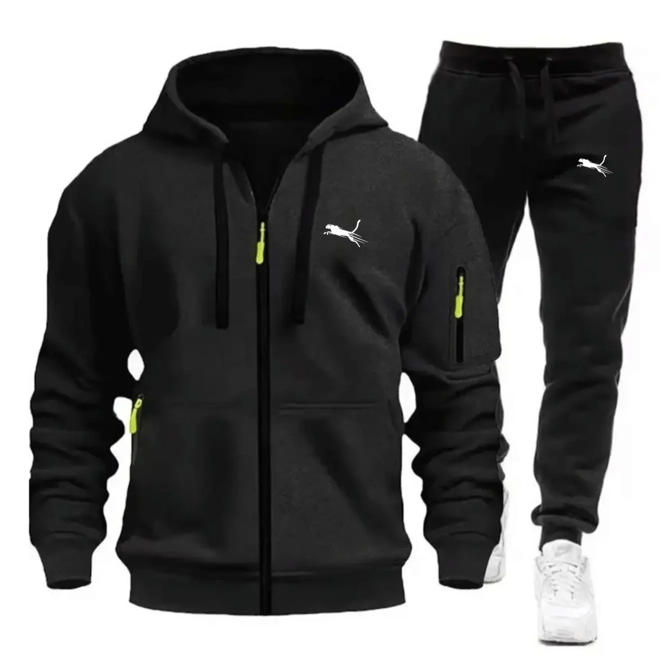 Heren Casual Sweatshirtpak Dag - Streetwear Zipper recensie en prijs