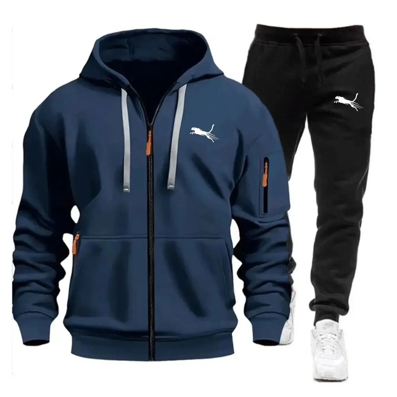 Heren Casual Sweatshirtpak Dag - Streetwear Zipper recensie en prijs